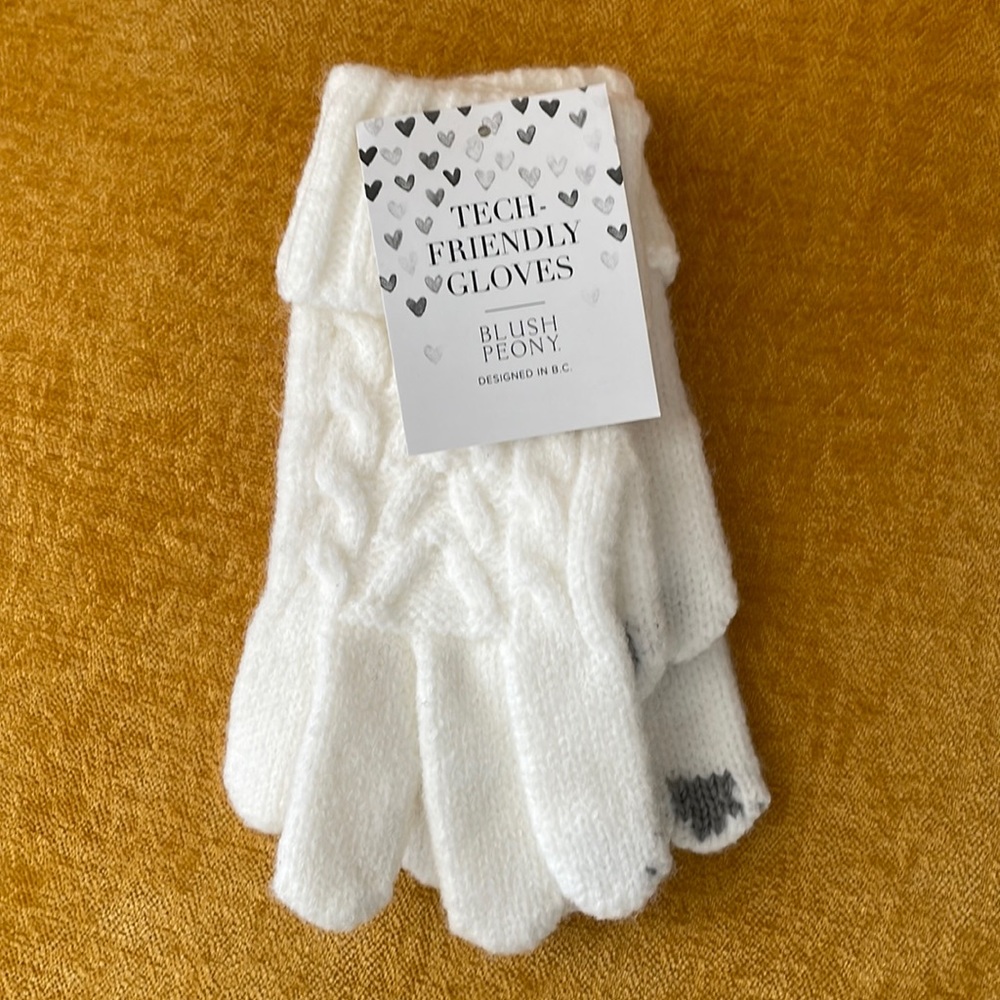 Cute tech friendly gloves